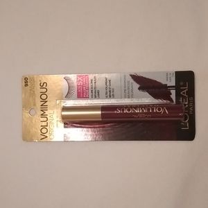 Makeup Loreal Paris Voluminous Mascara Deep Burgundy